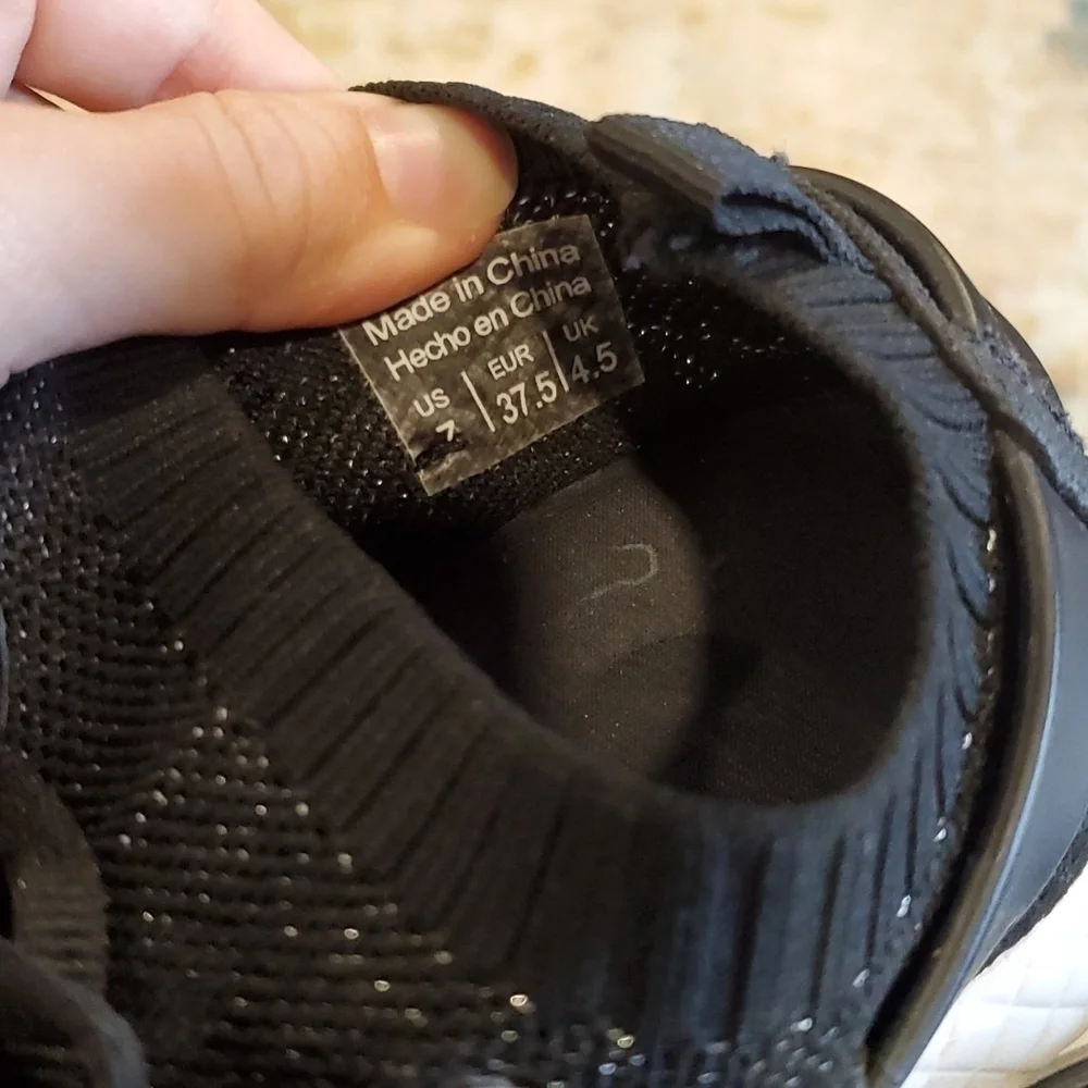 Aldo Women Athletic running sparkling sneakers shoes sz 7